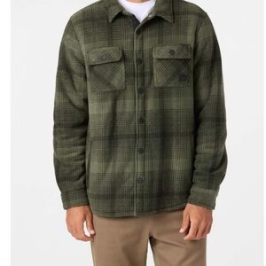Voyager Green Plaid Button-Up Jacket Men's XL